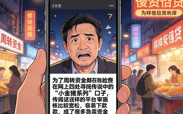 小金猪系列的口子可以容易下款，罗列五个1000至5000的小额贷款软件