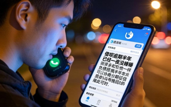 借呗逾期半年如何协商分期，胪列五个逾期太多仍可下款的平台