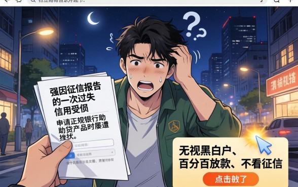 不看征信的借款正规吗，条列五个百分百下款无视黑白户网贷