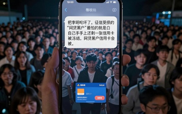 网贷黑户信用卡会被封吗，概括5个黑白贷款不是高炮的app