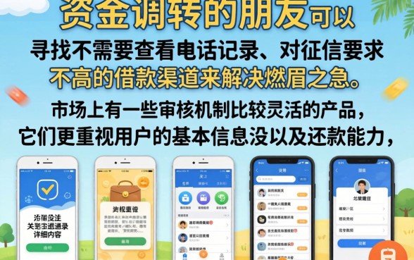 不看通话记录也能下款的口子，热忱推荐五个无视黑白户口子