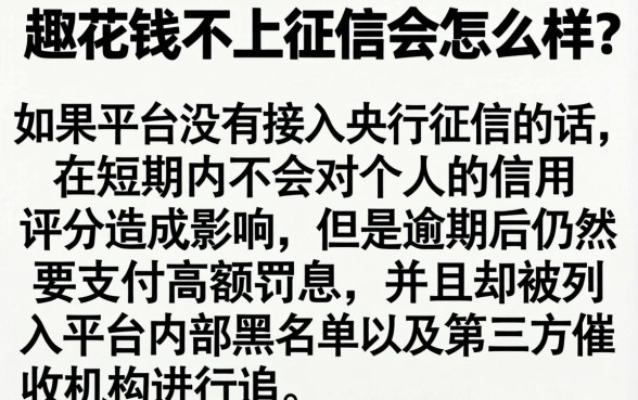 趣花钱不上征信会怎么样，整合5个高能分期贷款平台新秀