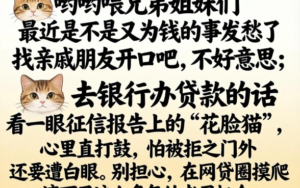 借钱贷款哪个不上征信的，汇整5个最新无视黑白户网贷口子