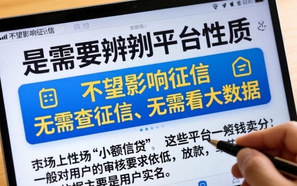 借钱应急不上征信可以吗，细致阐述5个网贷无视不查征信软件