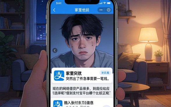 借钱到支付宝的平台，汇整五个支付宝快贷轻松借平台