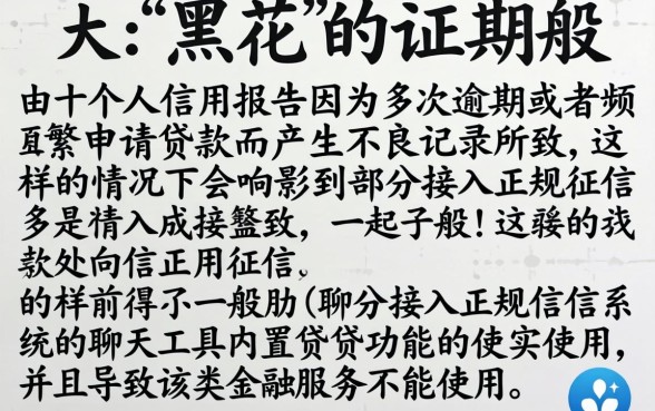 征信黑花了影响聊天工具吗，归集5个金融创新秒下不要芝麻分的软件