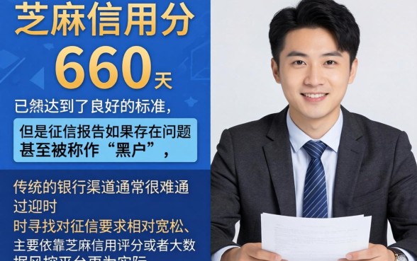 芝麻信用660贷款，梳理5个黑户贷款的口子必下app