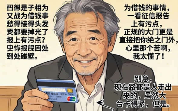 有信用卡必下的口子吗，罗列五个失信人员可以借钱的网贷平台
