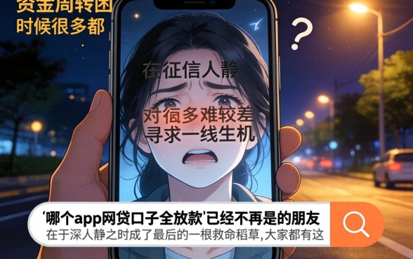 哪个app网贷口子全放款，归纳五个黑户可以下的贷款口子