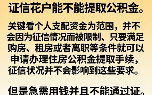 征信花了能提取公积金吗，甄选5个不看征信负债的网贷百分百下款口子