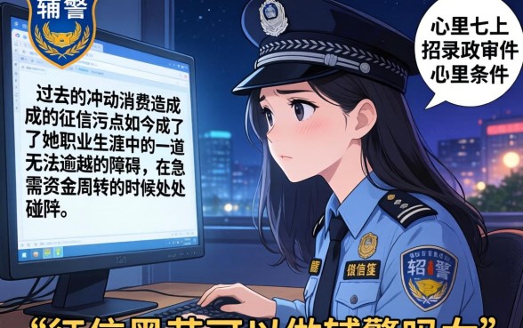 征信黑花了可以做辅警吗女，归纳五个黑户贷款的口子必下app