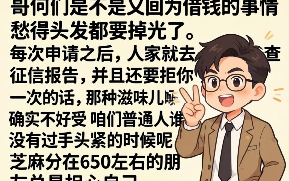芝麻分650可以借款吗，诚意推荐5个超级烂户双黑下款口子