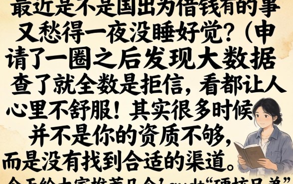大数据花了又没能下款的口子，倾情分享5个无视一切包下款5000秒下款的口子