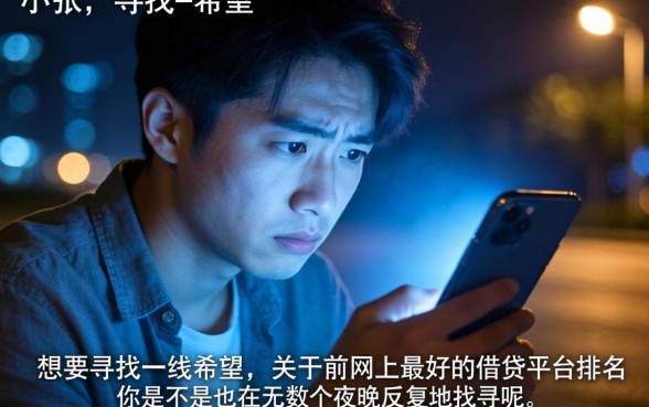 网上最好的借贷平台排名，鼎力推荐五个无视黑白好下款的软件
