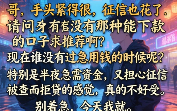 能下款的口子求推荐，鼎力推荐五个不审核夜间直接放款的网贷app