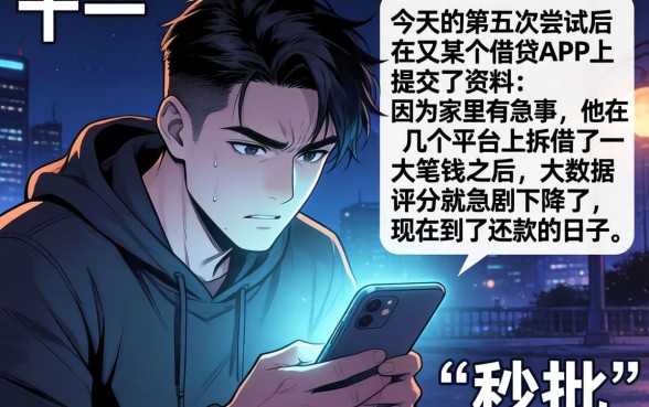 有没像拍拍秒下款的口子，甄选5个真正无视逾期大数据的网贷平台