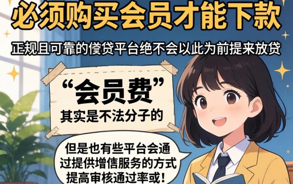 需要购买会员才能下款的口子，深入剖析5个极速审核的网贷平台