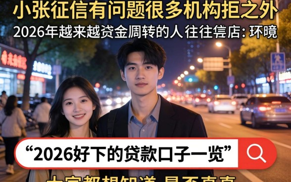 2026好下的贷款口子一览，罗列五个真正无视风控黑白的网贷软件