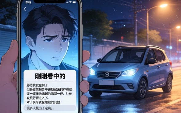 征信黑花了不能买车怎么办，规整5个网贷大口子轻松借软件