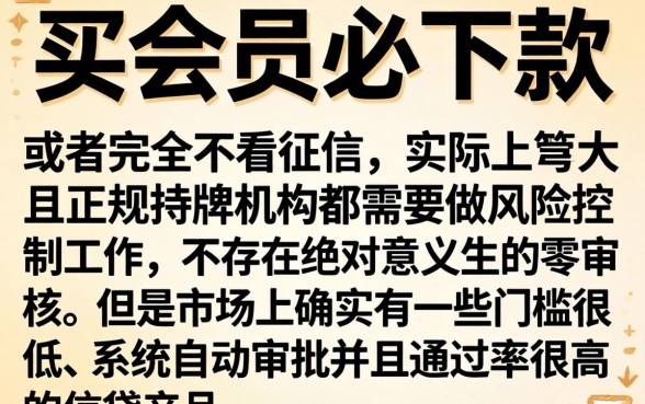 哪些口子买会员就下款的，细致阐述5个可以借钱不用审核的app