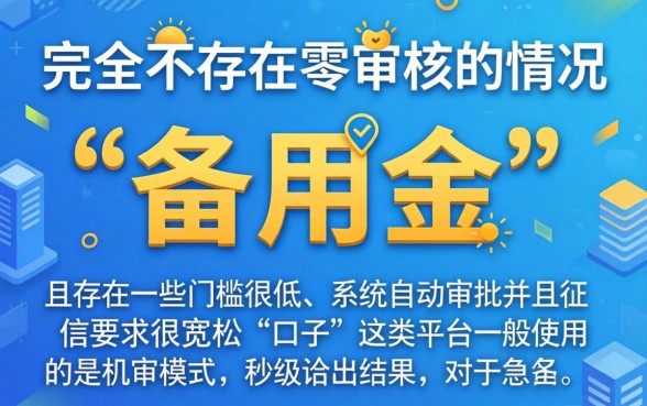 有没有不用审核的口子下钱时，热忱推荐五个真正无视风控黑白的网贷app