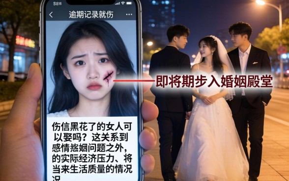 征信黑花了的女人能娶吗，整合五个最新能下来钱的app