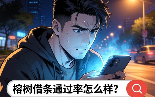 榕树借条通过率如何，详细阐述5个黑户能下款的平台
