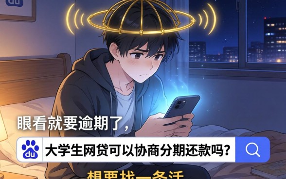 大学生网贷能协商分期还款吗，罗列五个靠谱的借款口子