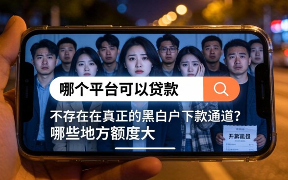 通过哪个平台贷款容易，鼎力推荐五个最新口子无视黑白户网贷