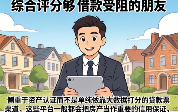 有房贷必下款的口子，罗列五个借钱平台不看综合评估的平台