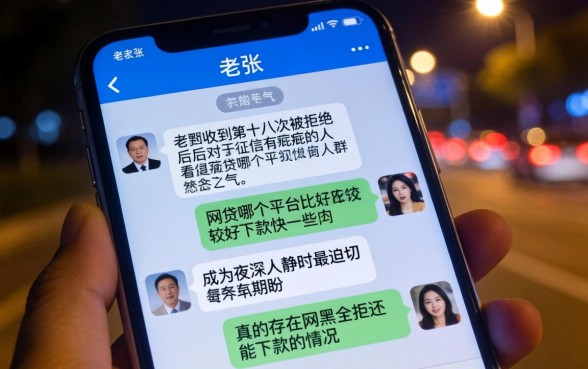 网贷哪个口子好下款快点，筛选5个网黑全拒能下款的口子