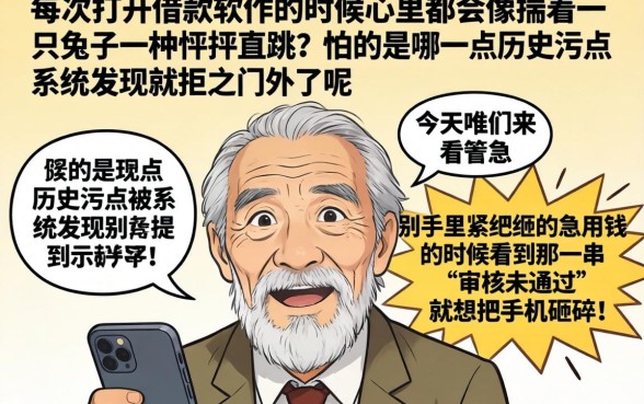 无视黑花白能放款的口子，揭秘5个逾期必下款的口子
