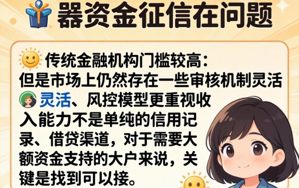 急求快速下款的口子，梳理5个黑户可以做大额贷款平台