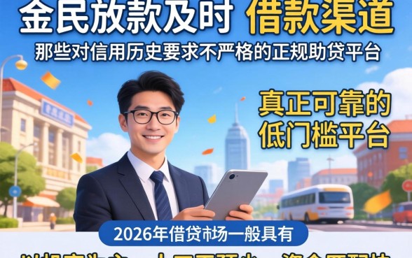 门槛低的借款平台2026，条列五个值得信赖的借钱平台