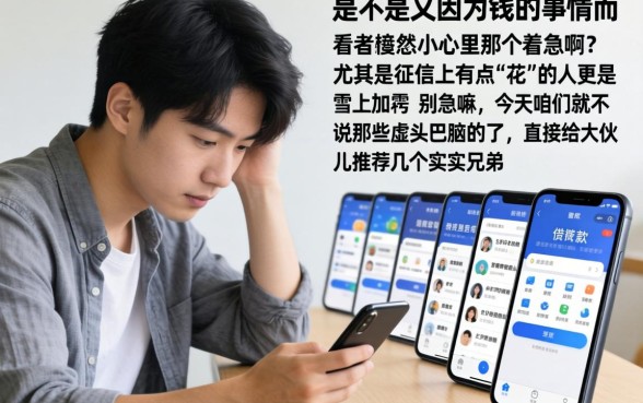 贷款口子哪个容易通过，归集五个不看黑白户下款的网贷