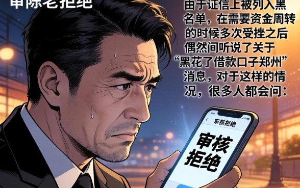 黑花了借款口子郑州,详细阐述5个黑户烂户秒下一万