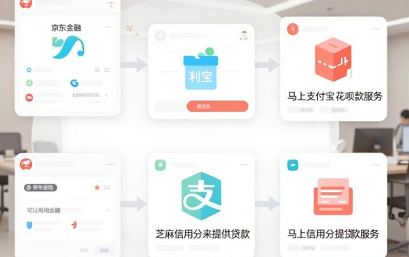 京东金融马上金融服务电联，汇整五个凭支付宝花呗贷款的软件