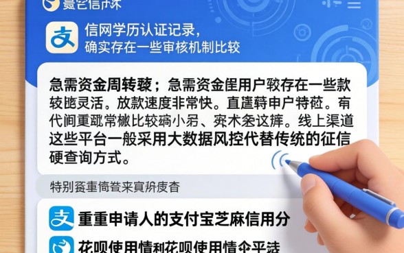 有学信秒下款的口子，甄选五个凭支付宝花呗贷款的软件