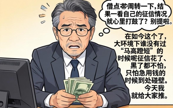 征信很差哪里可以借钱 急用，概括五个手机可以临时借钱的平台