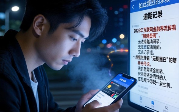 无视黑白口子2026，陈列五个无视黑白户秒过的网贷口子