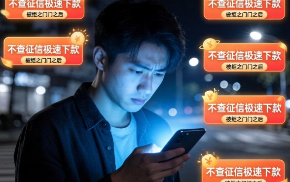 不查征信极速下款的口子，归集5个百分百下款无视黑白户网贷平台