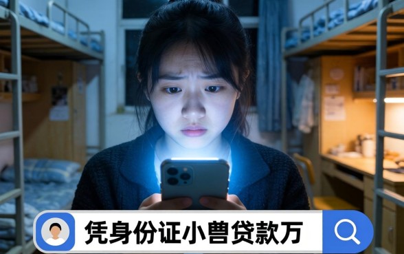 凭身份证小额贷款万，甄选五个大学生可以使用的口子