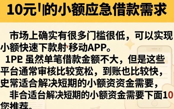 100可以下款的口子，胪列五个比较好的小额贷款app