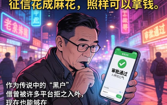 最近黑户可以下款的口子，胪列五个手机和身份证快速借钱口子