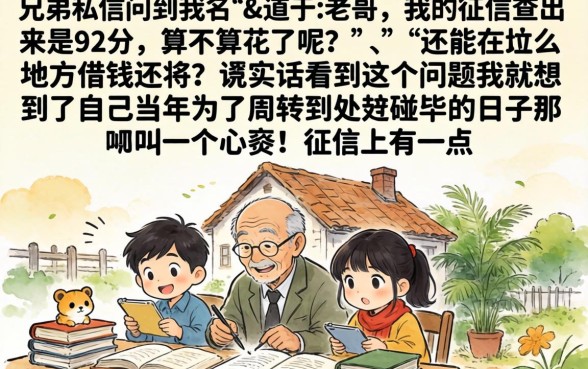 征信92分属于花了吗，罗列五个综合评分不足有负债都能下款平台