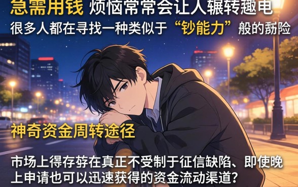 类似钞能力能下的口子，甄选5个无视黑花半夜下款的网贷平台