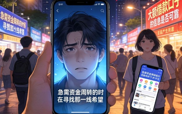 大额借款口子资讯，陈列五个网黑真正能下款的软件