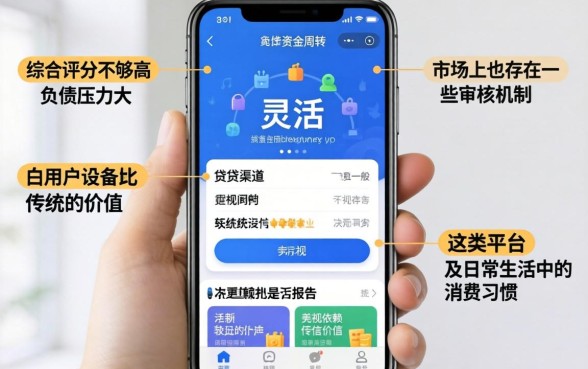 需要苹果手机借款口子，归纳五个综合评分不足有负债都能下款口子