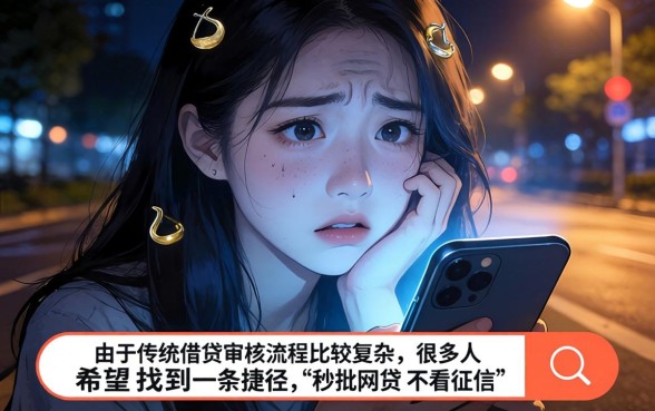 秒批的网贷 不看征信，胪列五个利息低的网贷软件