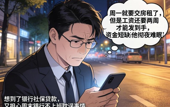 银行社保贷款周末能办吗，鼎力推荐5个无视征信黑户口子